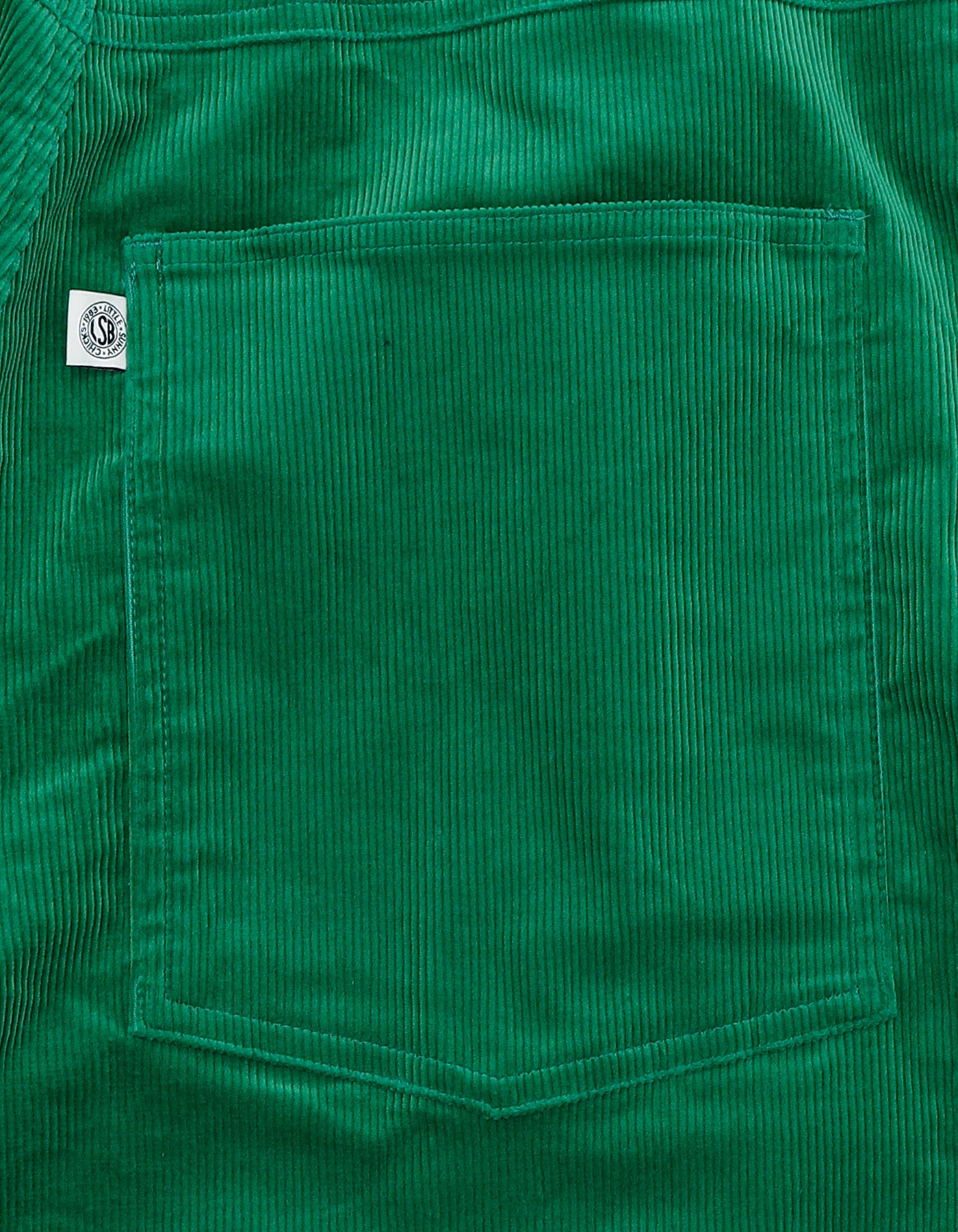 corduroy pants / GREEN