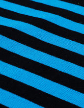 画像をギャラリービューアに読み込む, stripe knit top / BLUE×BLACK