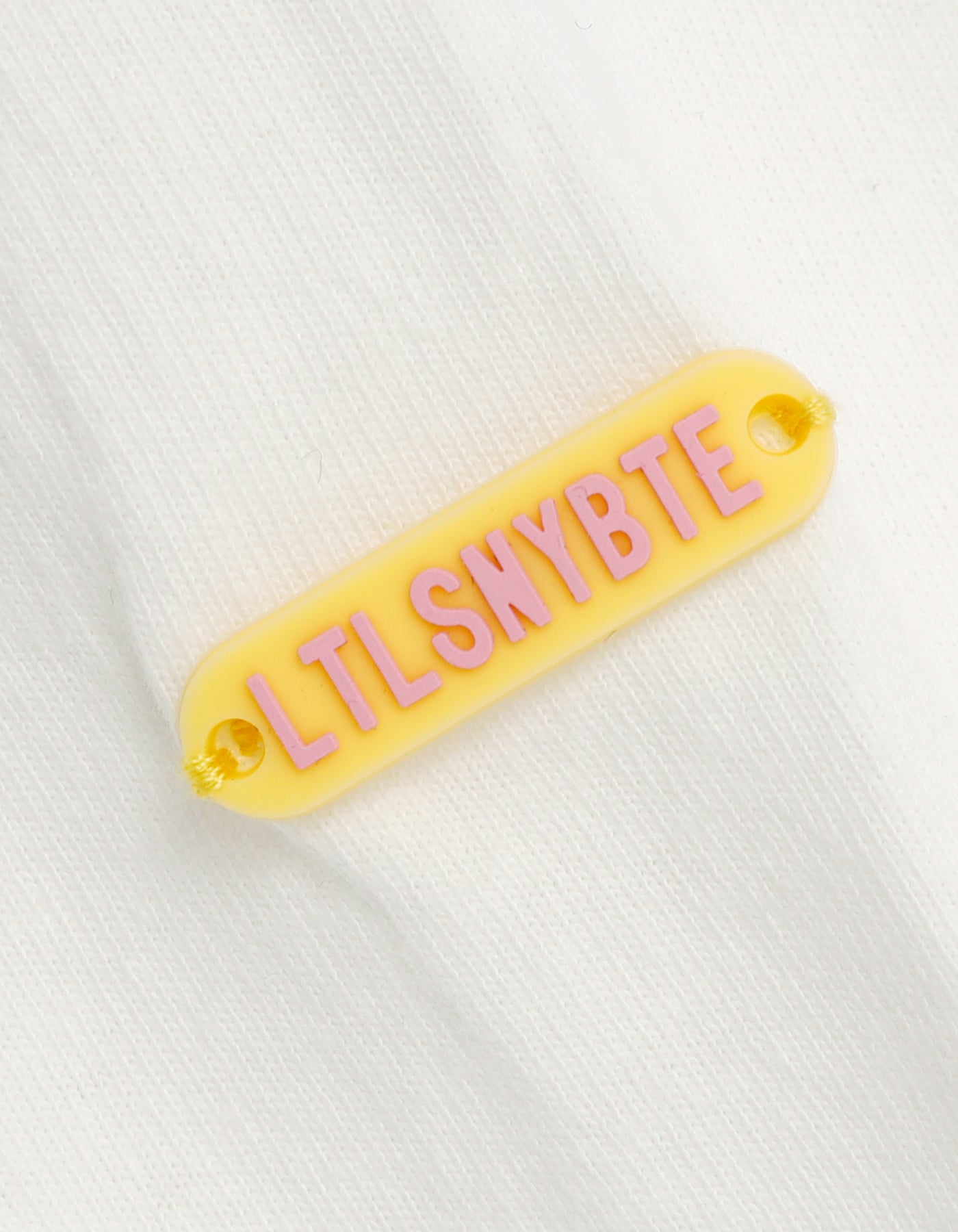 hello kitty x little sunny bite frill long tee / WHITE