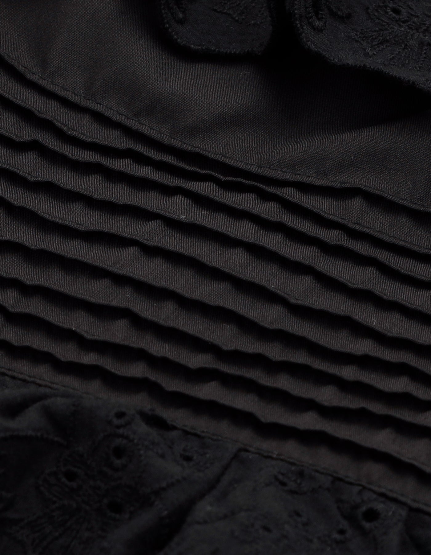 bear lace pants / BLACK