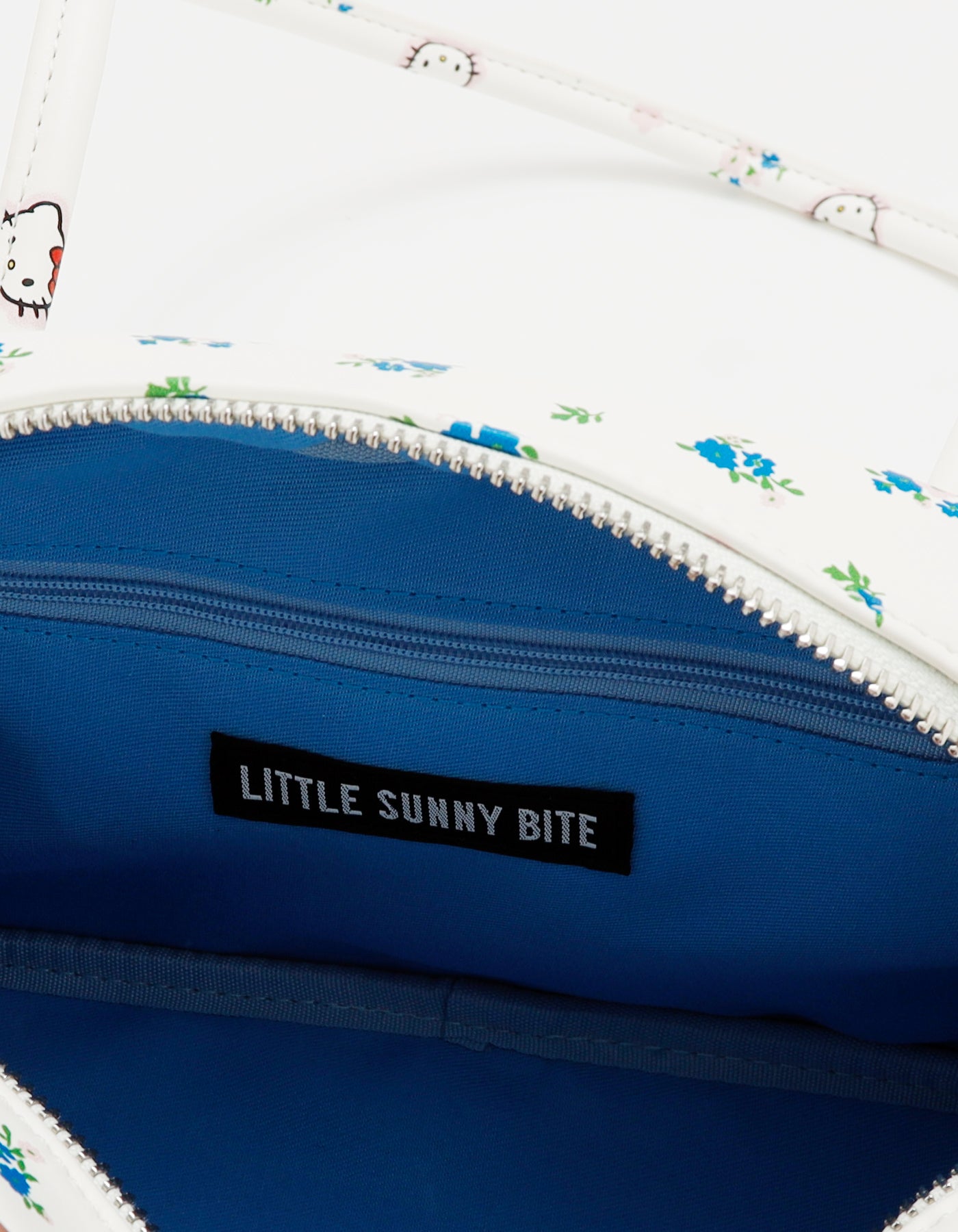 hello kitty x little sunny bite ribbon bag / WHITE