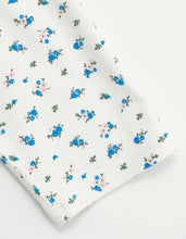 Load image into Gallery viewer, evangelion x little sunny bite floral fake layered long tee / WHITE