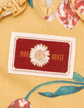 画像をギャラリービューアに読み込む, little sunny bite と pink house tulip print long dress / YELLOW