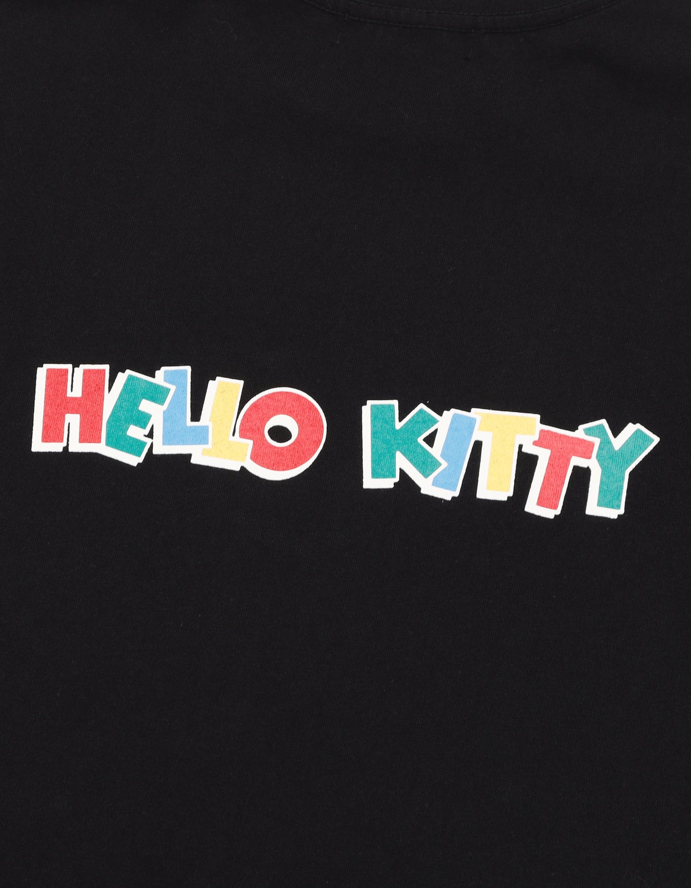 hello kitty x little sunny bite long tee / BLACK