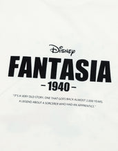 Load image into Gallery viewer, little sunny bite Disney collection / fantasia mickey mouse big tee / WHITE