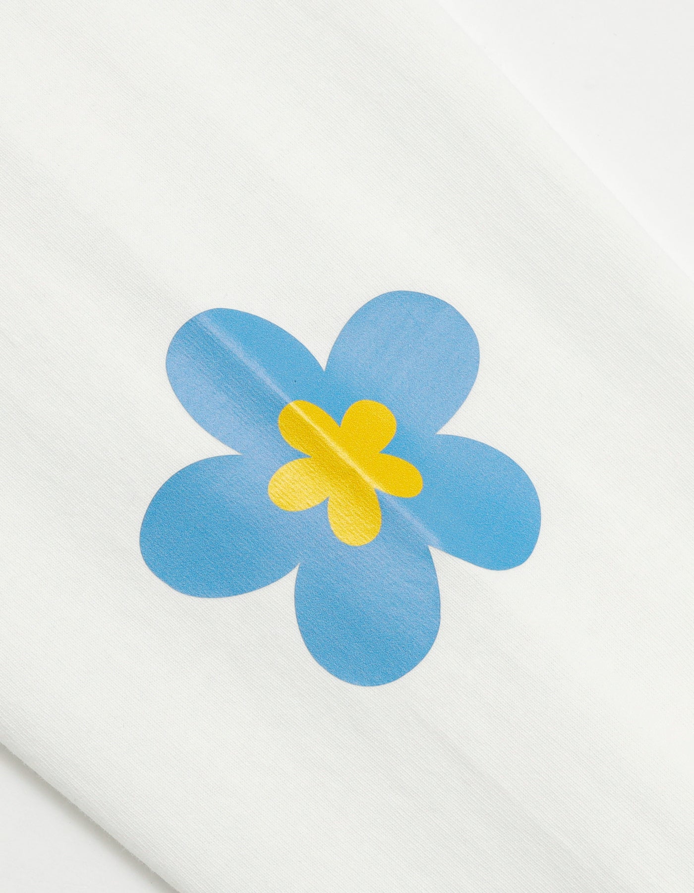 hello kitty x little sunny bite frill long tee / WHITE