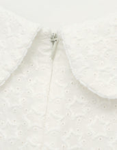 Load image into Gallery viewer, star mini dress / WHITE