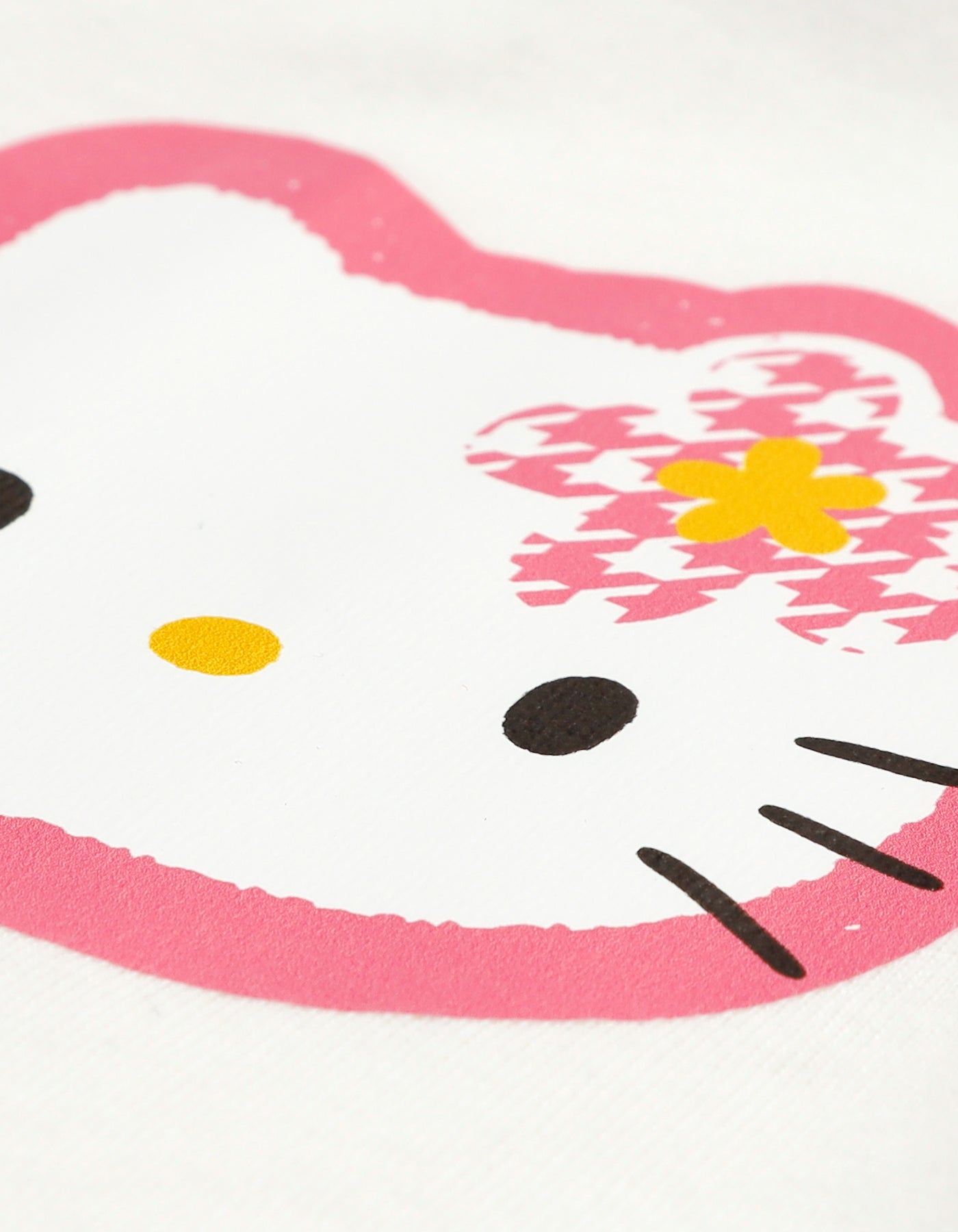 hello kitty x little sunny bite frill long tee / WHITE