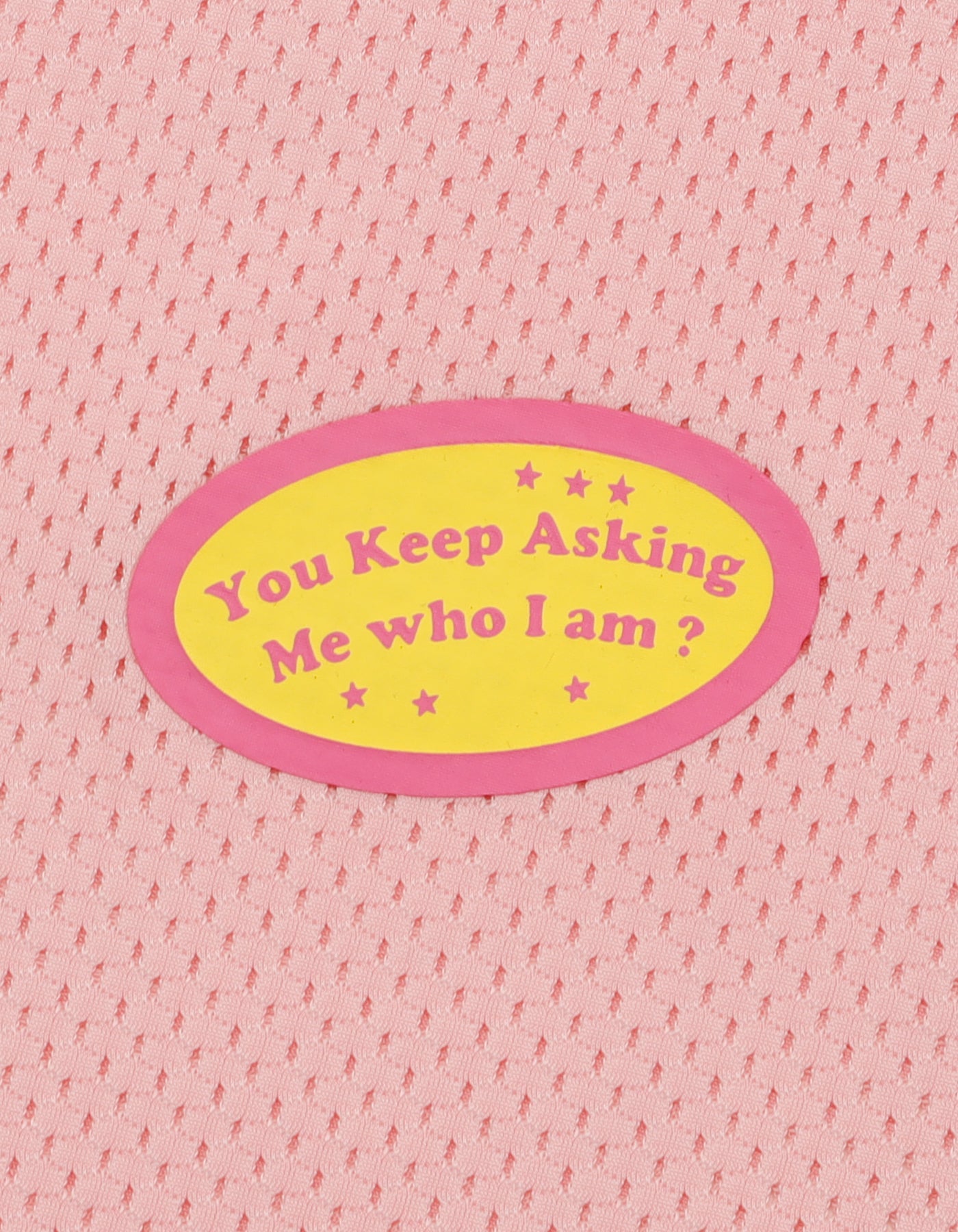 sporty mesh big tee / PINK