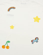 Load image into Gallery viewer, hello kitty x little sunny bite frill long tee / WHITE