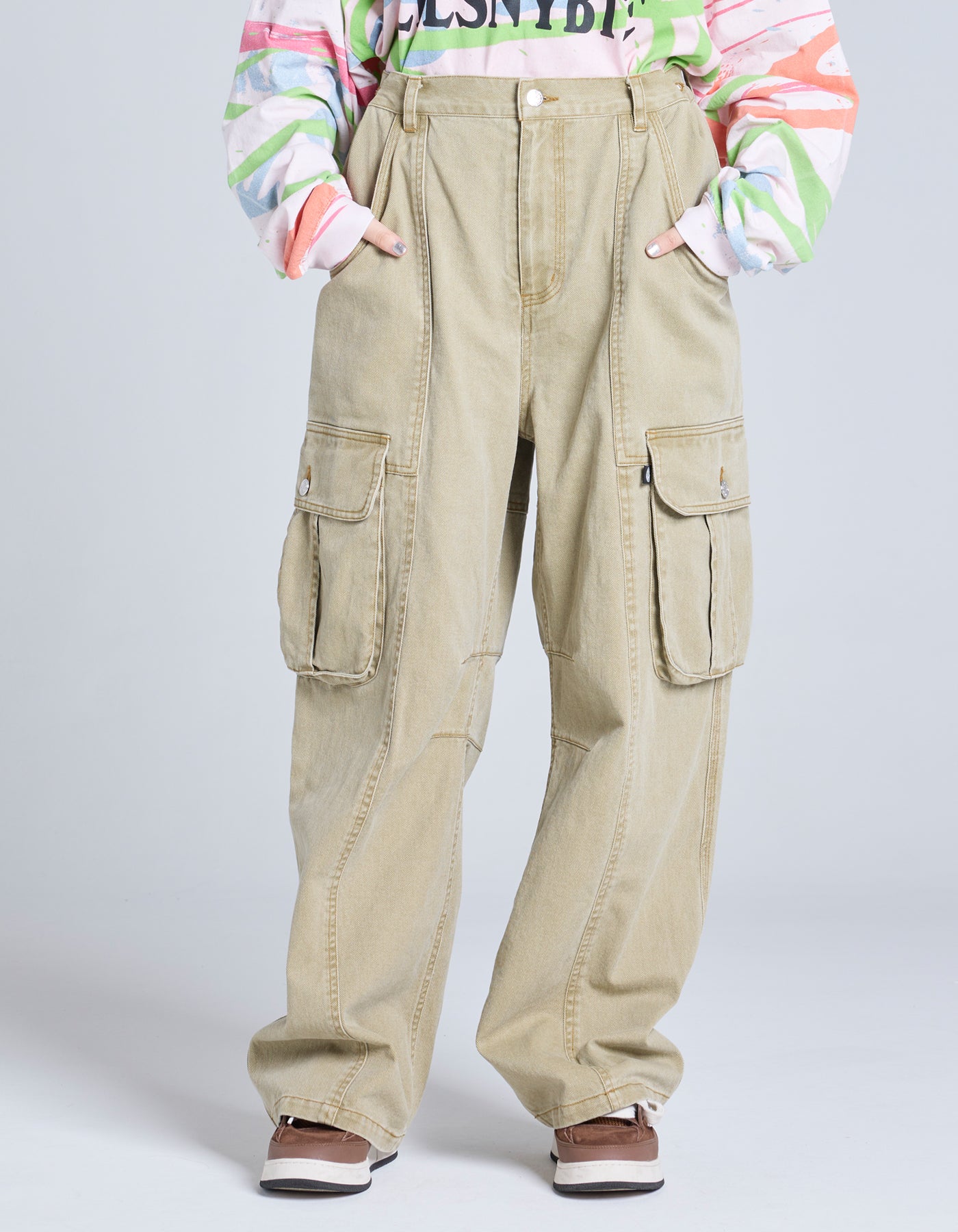 cargo pants / BEIGE