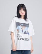 Load image into Gallery viewer, evangelion x little sunny bite big tee / WHITE