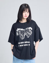 Load image into Gallery viewer, pony big tee / BLACK