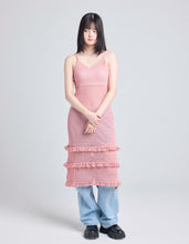 Load image into Gallery viewer, knit long dress / PINK