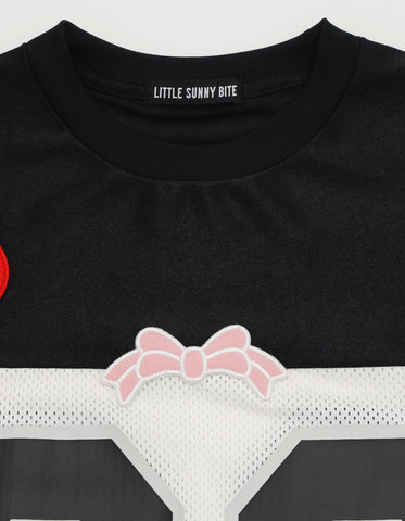 sporty mesh big tee / WHITE