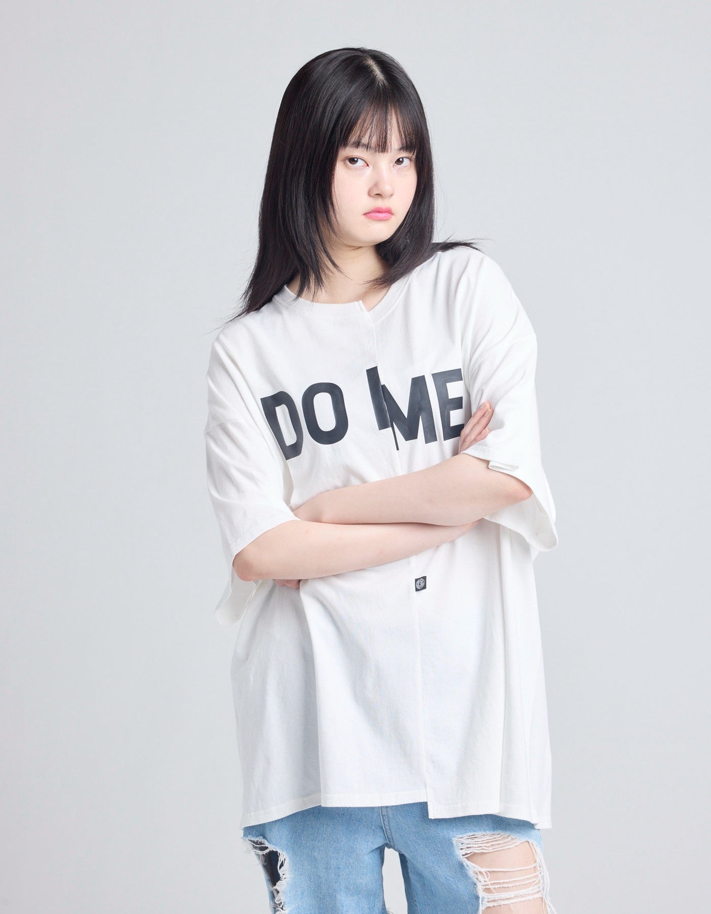 do me big tee / WHITE