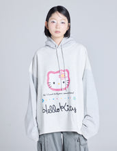 Load image into Gallery viewer, hello kitty x little sunny bite hoodie / GRAY