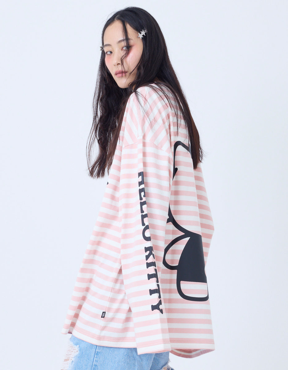 美品HELLO KITTYxlittle sunny bite long tee little sunny bite (リトルサニーバイト)hello kitty x little