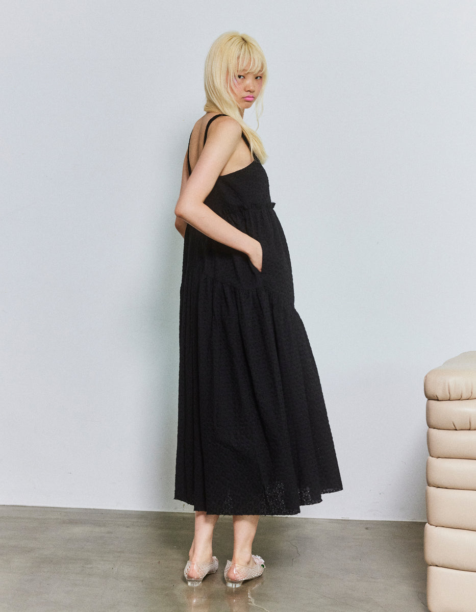 ワンピース Little sunny bite fake leather dress Little sunny bite fake leather dress