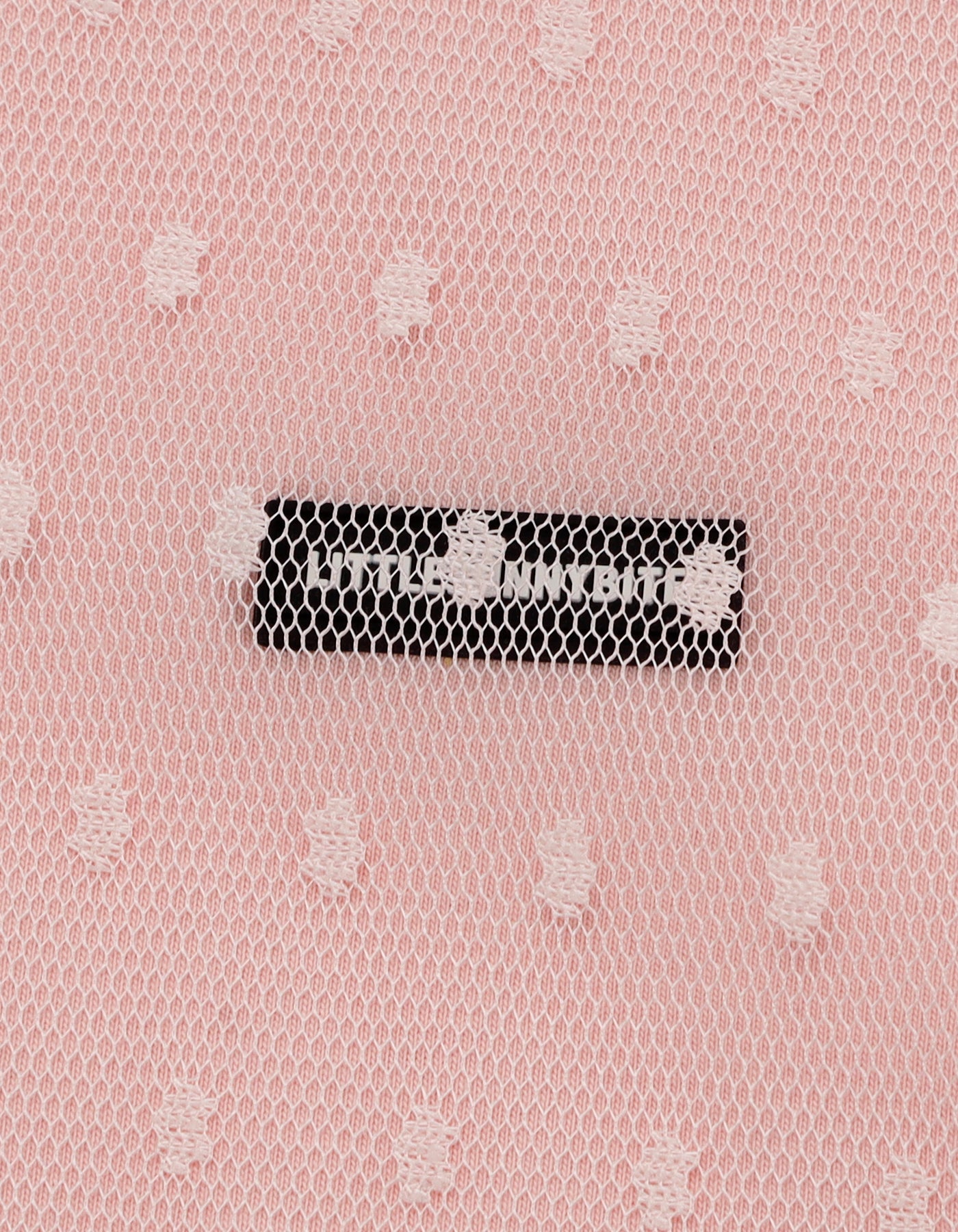 fake layered tulle long tee / PINK