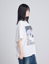 Load image into Gallery viewer, evangelion x little sunny bite big tee / WHITE
