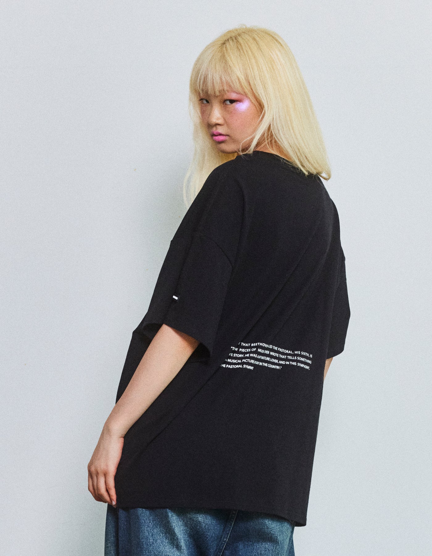 little sunny bite Disney collection / fantasia big tee / BLACK