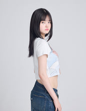 Load image into Gallery viewer, evangelion x little sunny bite mini tee / WHITE