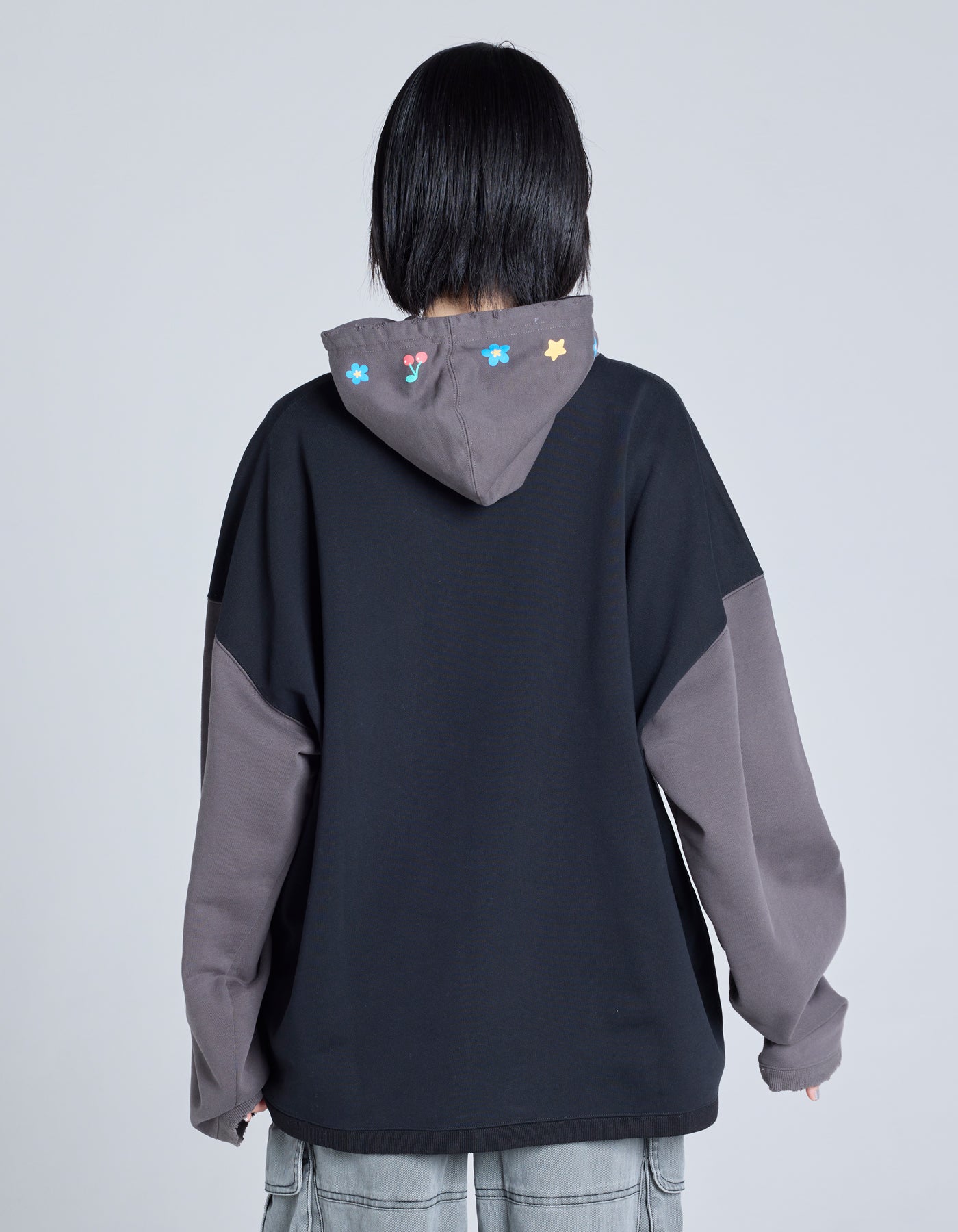 hello kitty x little sunny bite hoodie / BLACK