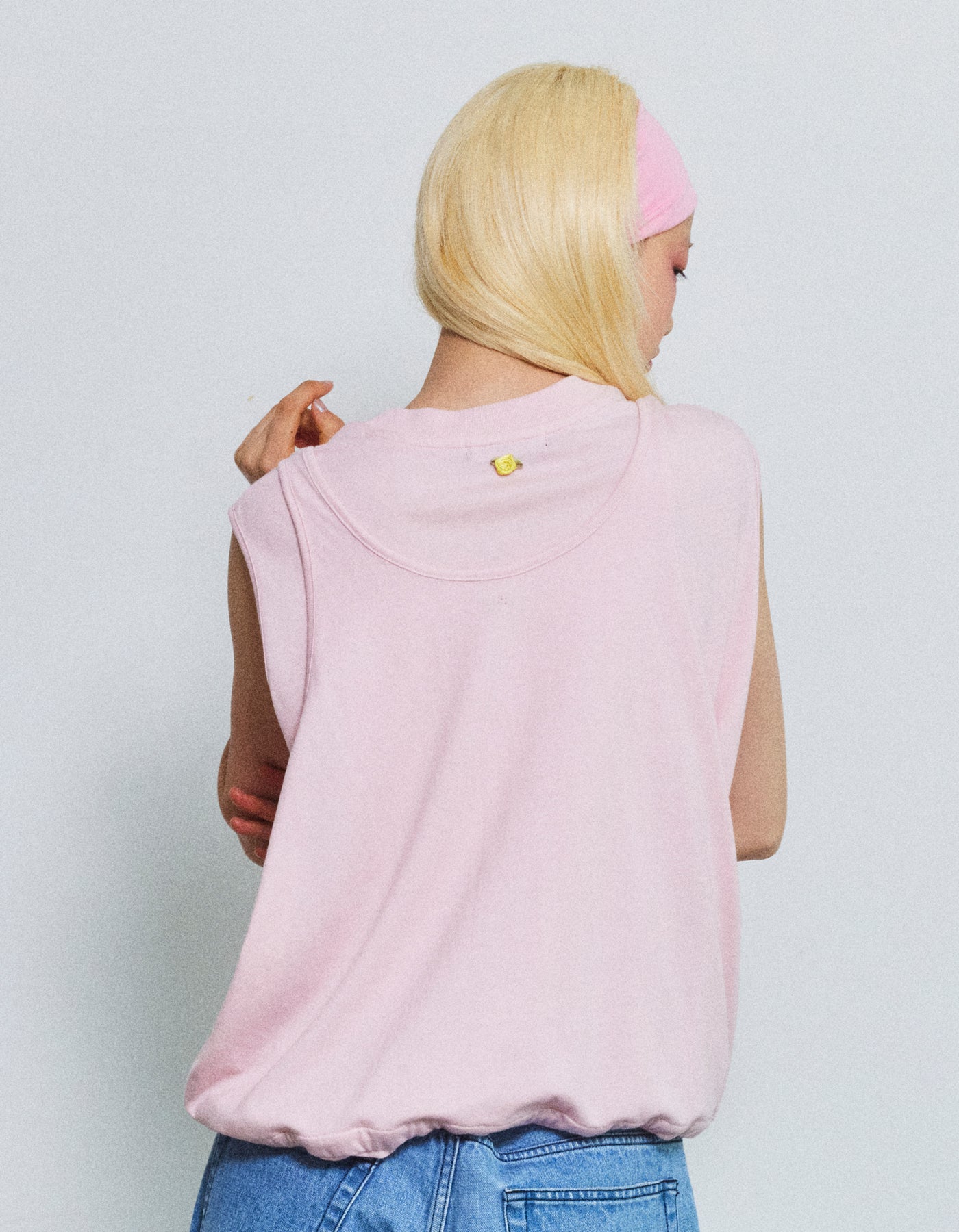 2way summer tank dress / PINK