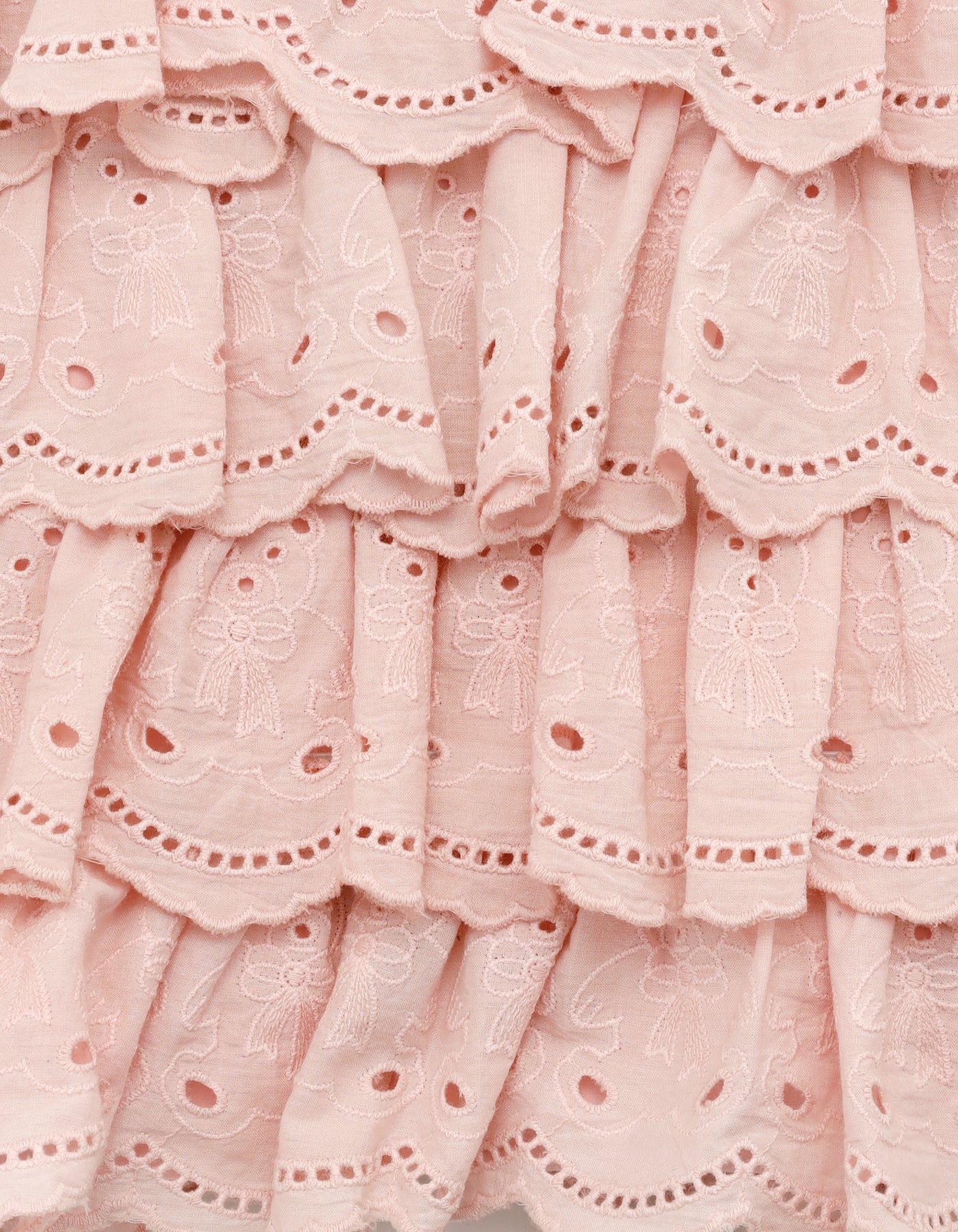 bear lace bag / PINK