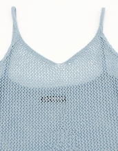 Load image into Gallery viewer, knit long dress / BLUE