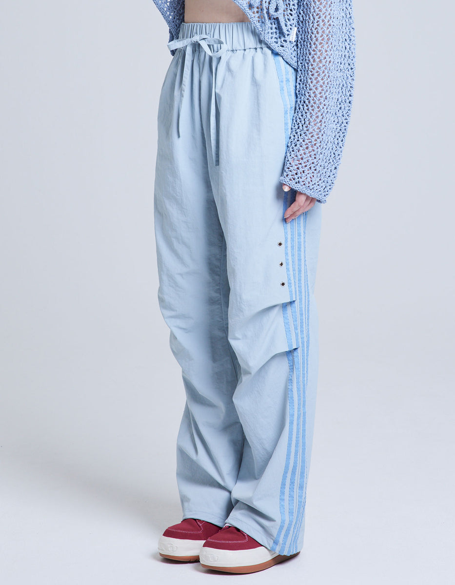 週末限定ンセール little sunny bite (リトルサニーバイト)nylon pants / BLUE パンツ