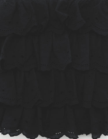 bear lace bag / BLACK