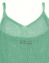 Load image into Gallery viewer, knit long dress / GREEN