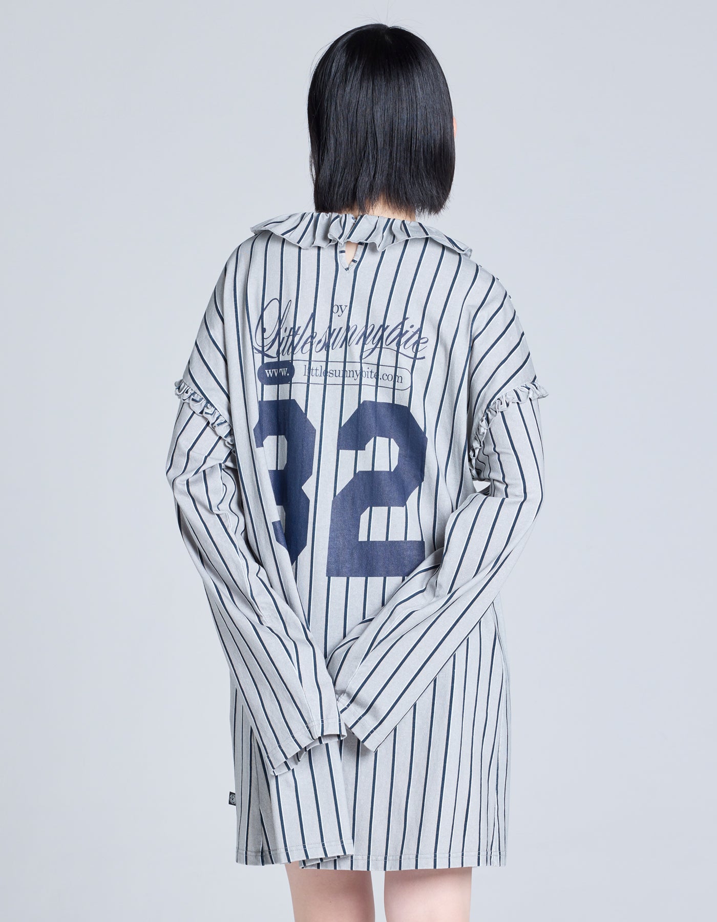 baseball dress / GRAY