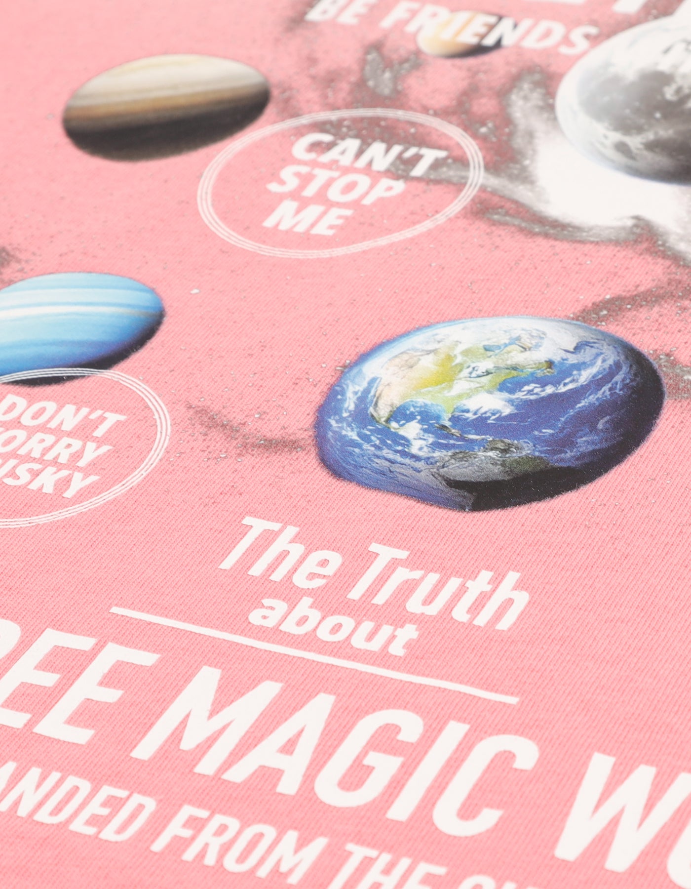 cosmic big tee / PINK