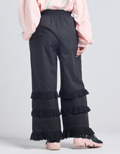 Load image into Gallery viewer, bear lace pants / BLACK