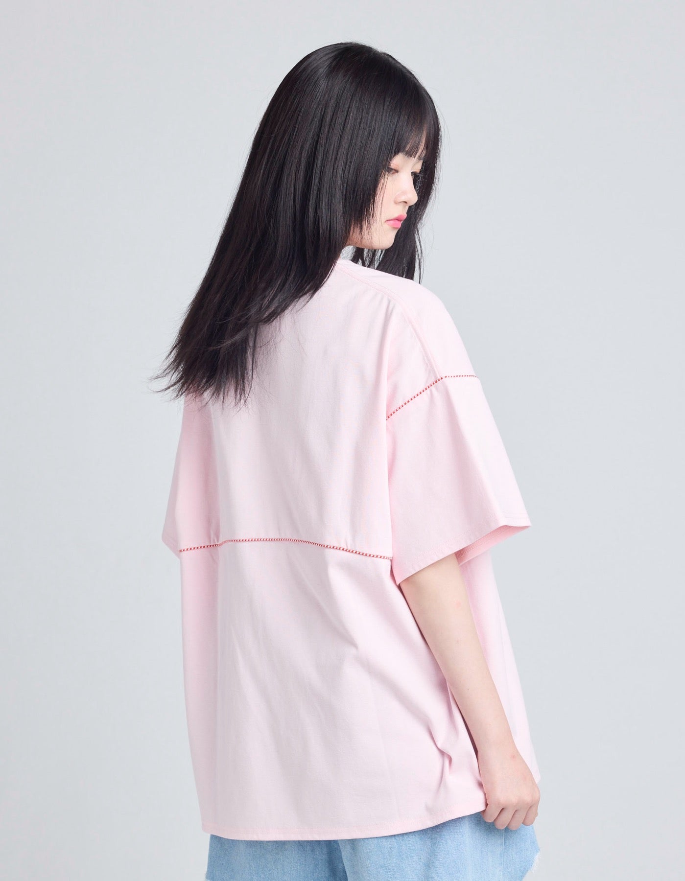 pony big tee / PINK