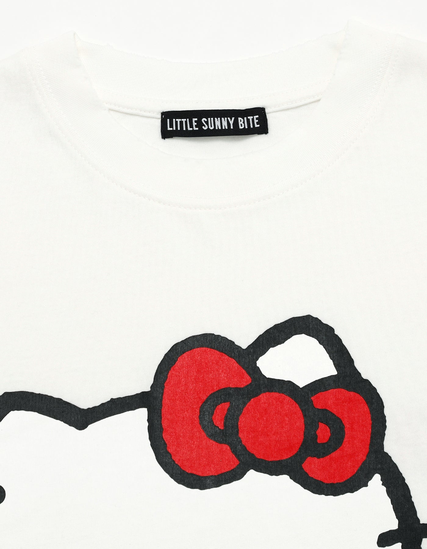 hello kitty x little sunny bite long tee / WHITE