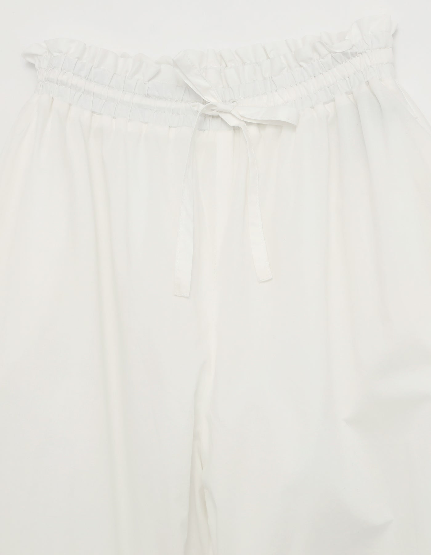 bear lace pants / WHITE