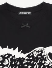 Load image into Gallery viewer, pony big tee / BLACK