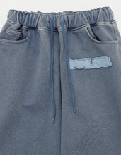 Load image into Gallery viewer, fake layered pants / BLUE