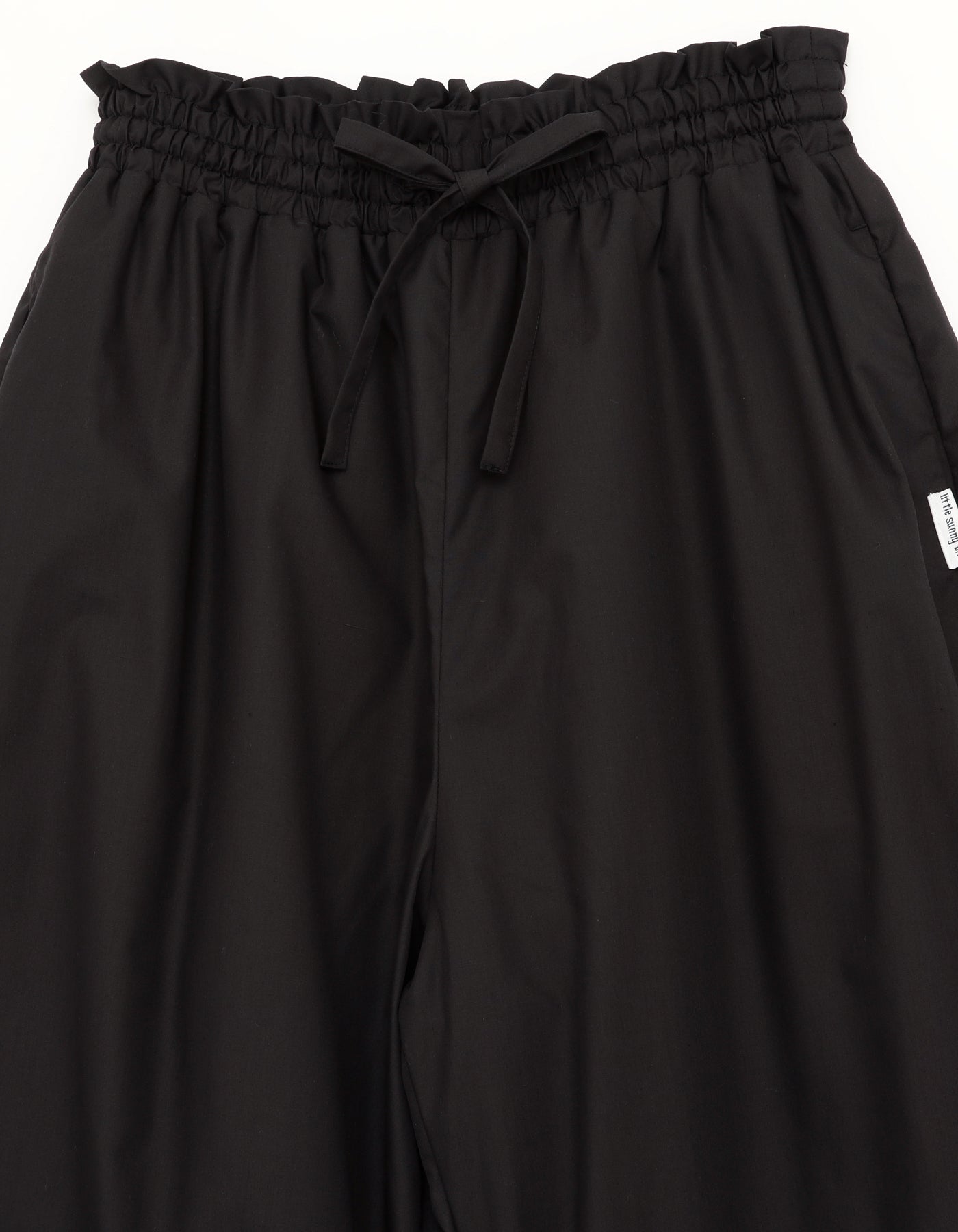 bear lace pants / BLACK