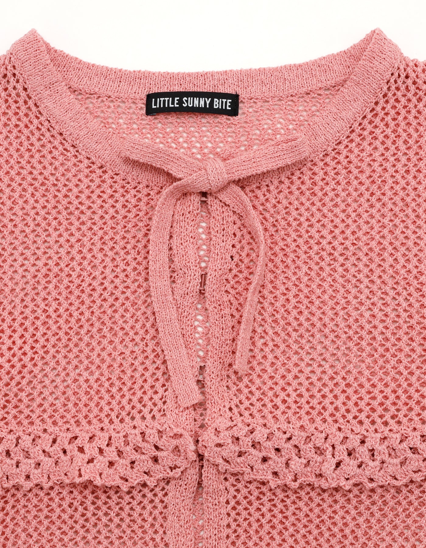 knit cardigan / PINK