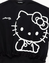 Load image into Gallery viewer, hello kitty x little sunny bite sweat top / BLACK