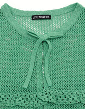 Load image into Gallery viewer, knit cardigan / GREEN