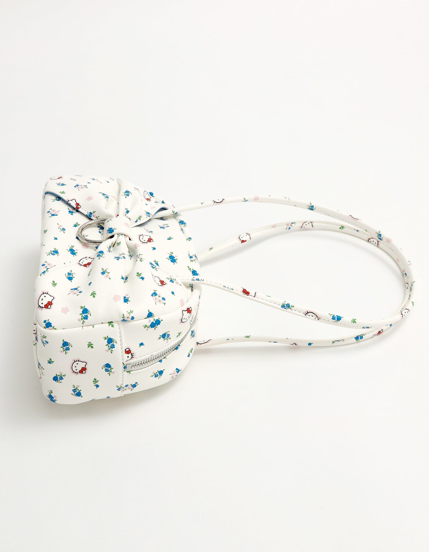 hello kitty x little sunny bite ribbon bag / WHITE