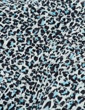 Load image into Gallery viewer, leopard shirring pants / BLUE