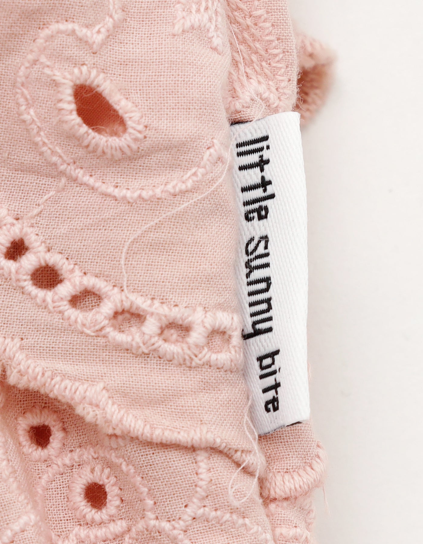 bear lace bag / PINK