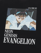 Load image into Gallery viewer, evangelion x little sunny bite big tee / BLACK